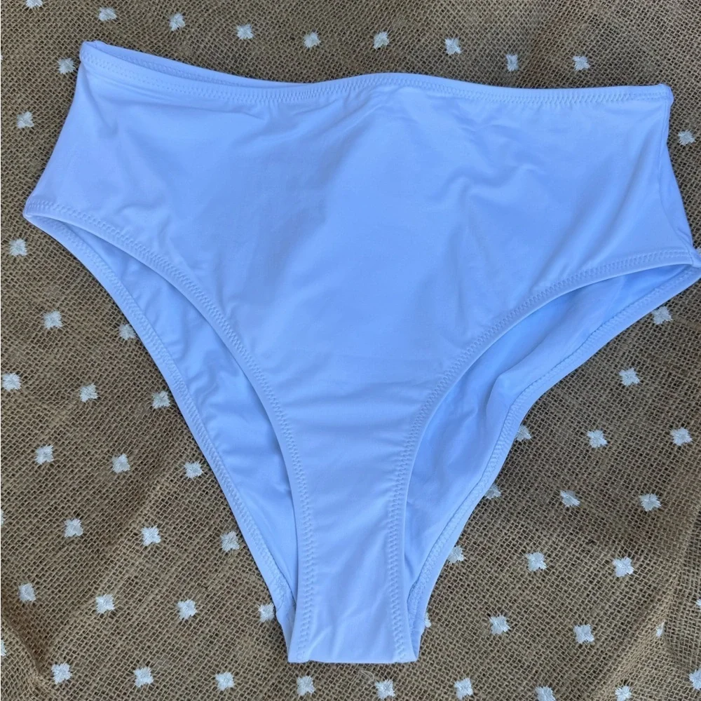 Mono B High-Waisted Bikini Bottom - Picture 1 of 7